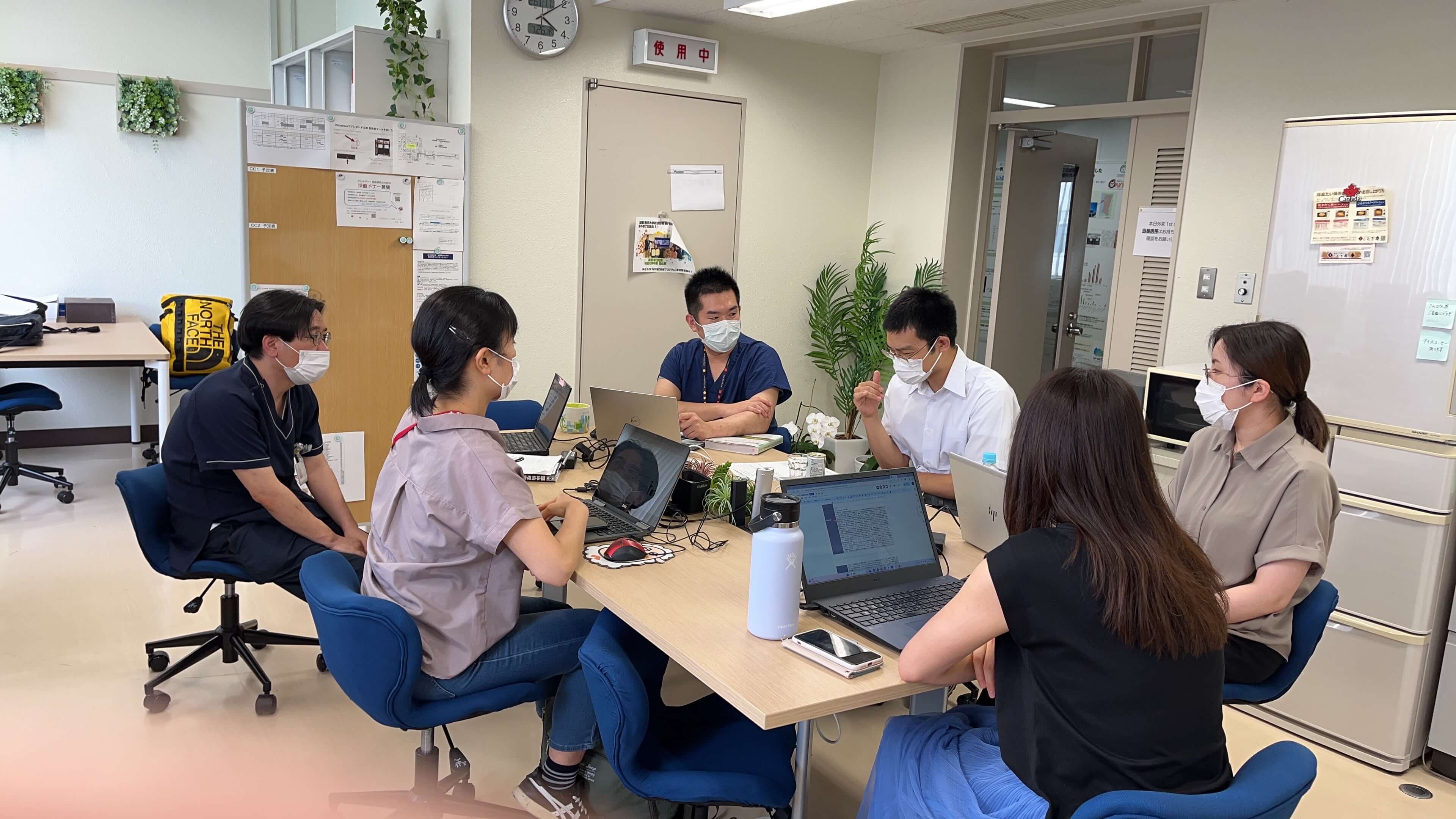 研修医の先生が見学に来てくれました