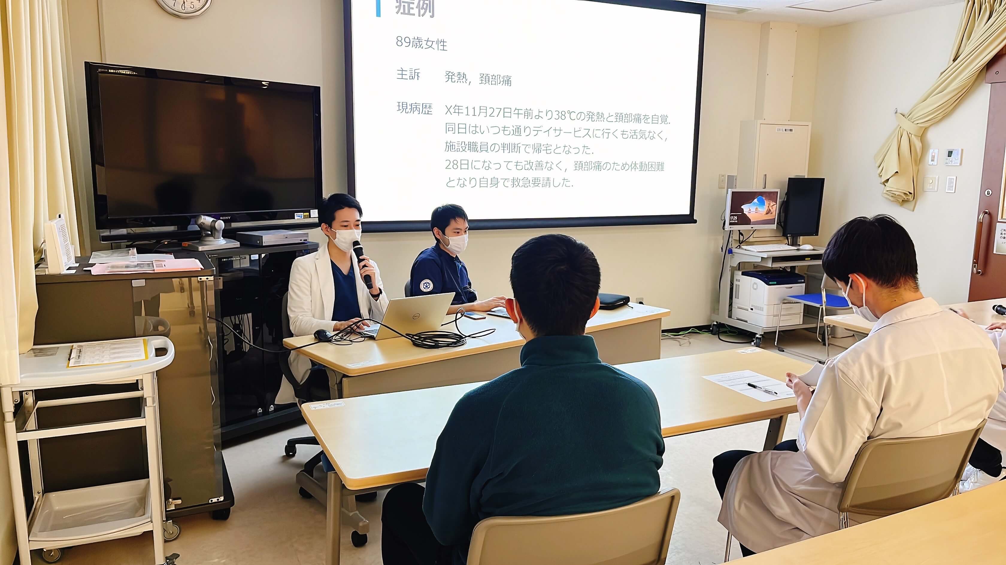 令和5年度_研修医による研修医のための症例勉強会を開催しました!